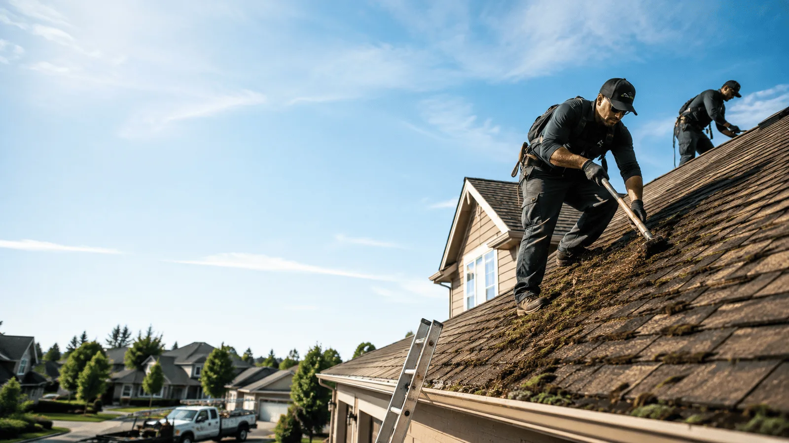 Roof Moss Removal in Compton, AR near me